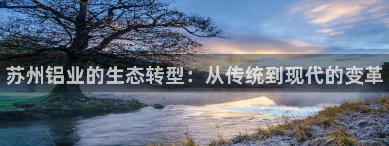 杏宇如何注册：苏州铝业的生态转型：从传统到现代的变革